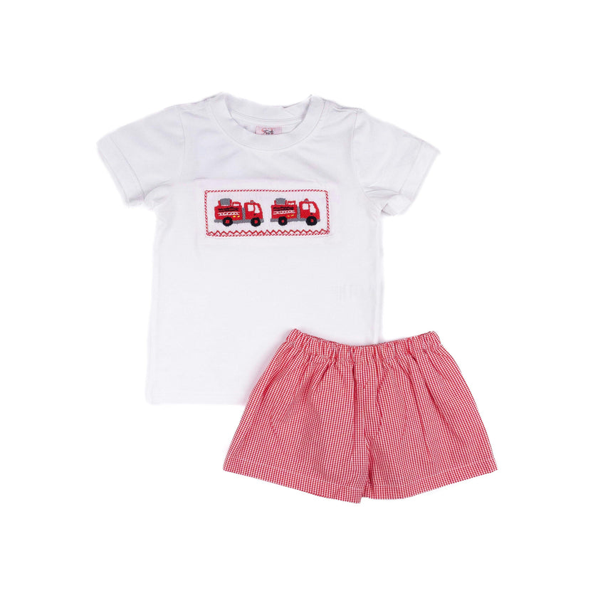 Firetruck - Wyatt Short Set