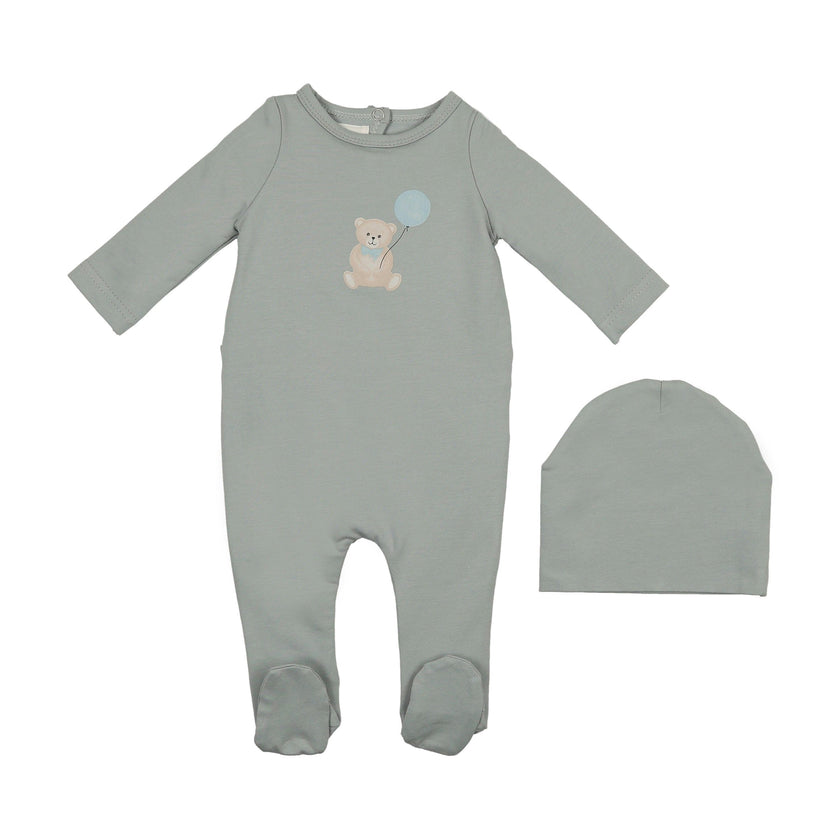 Teddy Printed Footie
