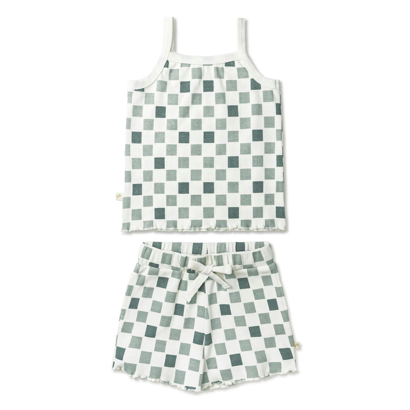Organic Spaghetti Top & Short Set