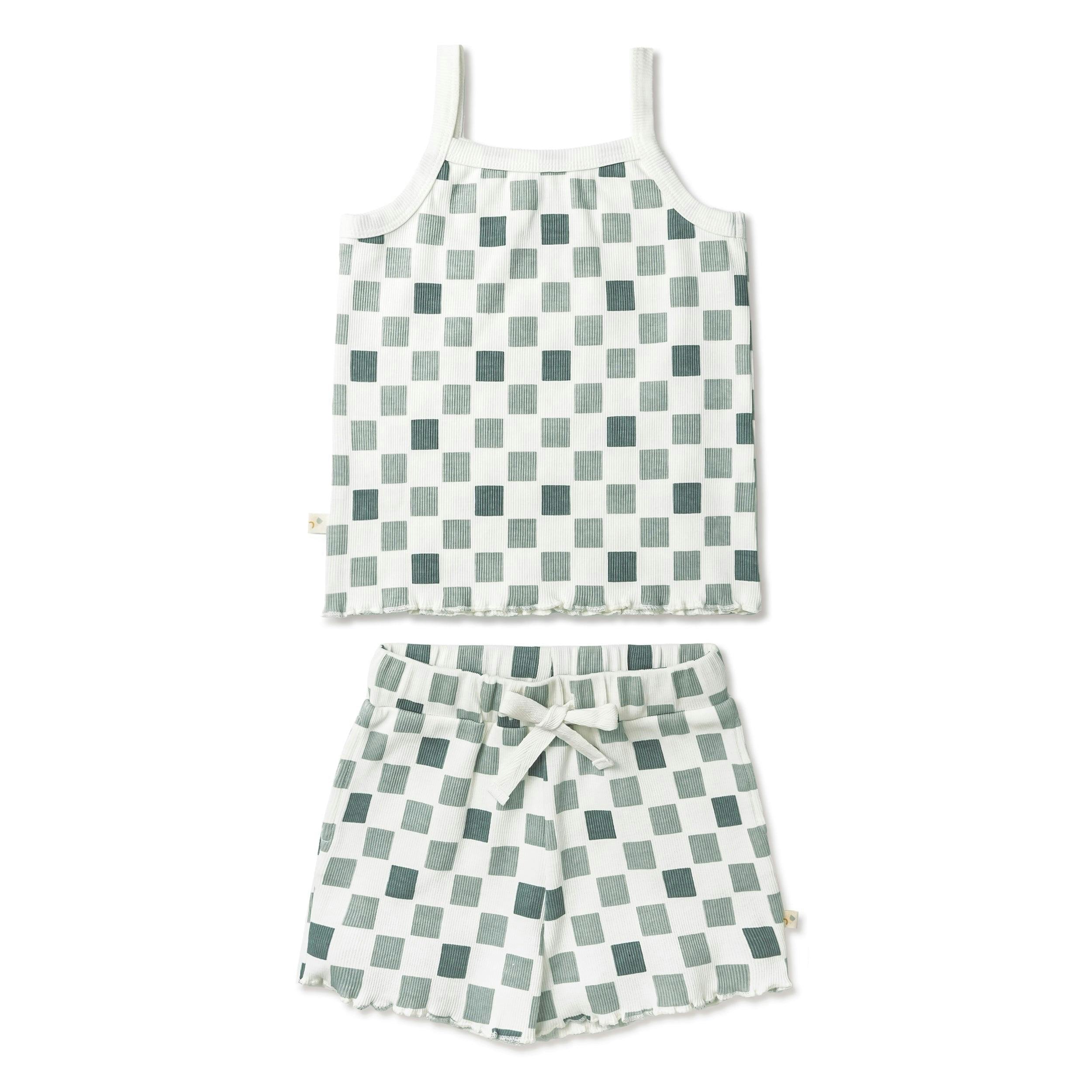 Organic Spaghetti Top & Short Set