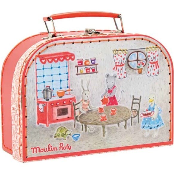 Suitcase - Tea Party Ceramic Set The Big Family
