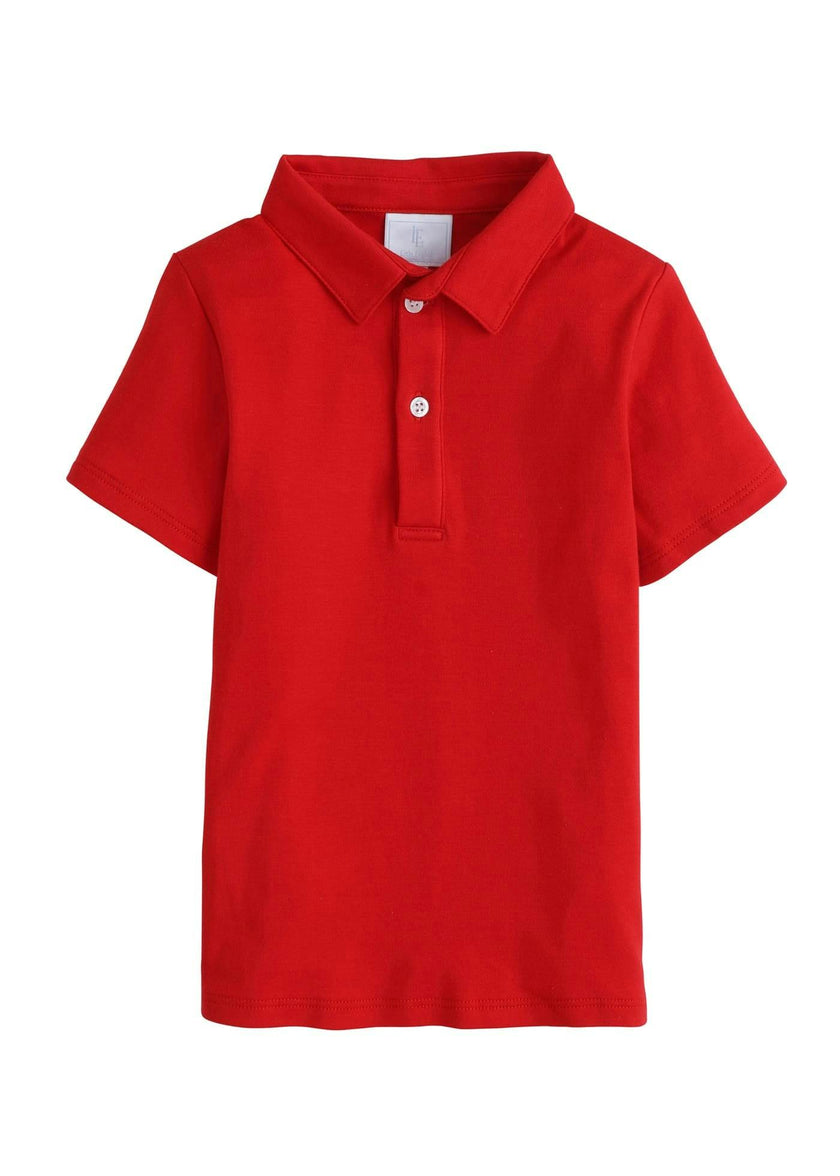 Short Sleeve Polo - Red