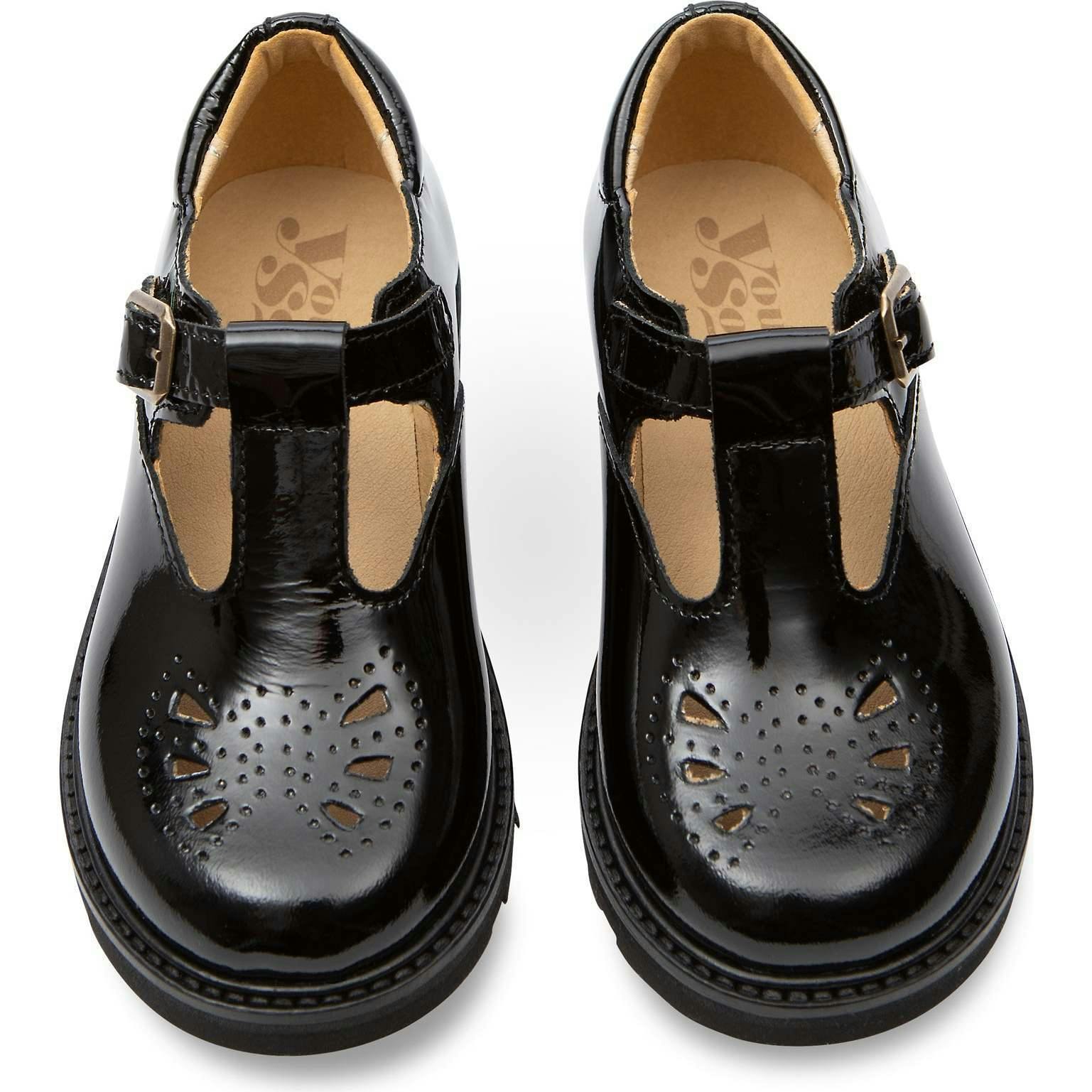 Rosie T-Bar Back to School Shoe, Black