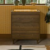 Babyletto Lolly 3-Drawer Compact Changer Dresser with Removable Changing Tray (34")
