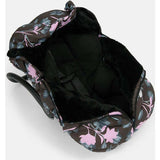 Floral Print Zipped Puffy Car Seat Cocoon