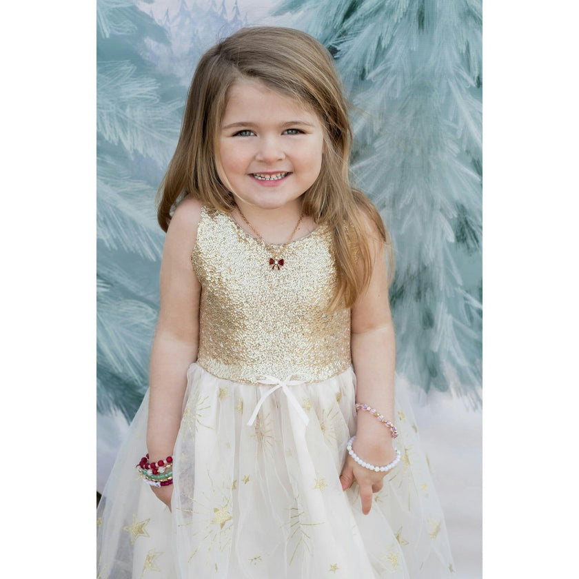 Glam Party Gold Dress