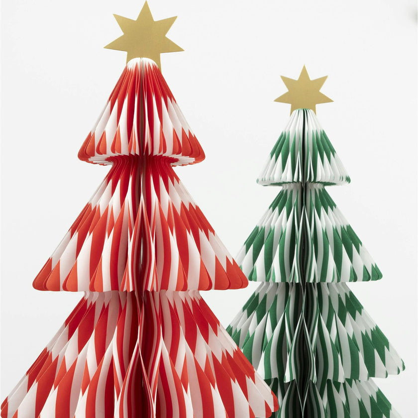 Stripe Paper Honeycomb Trees