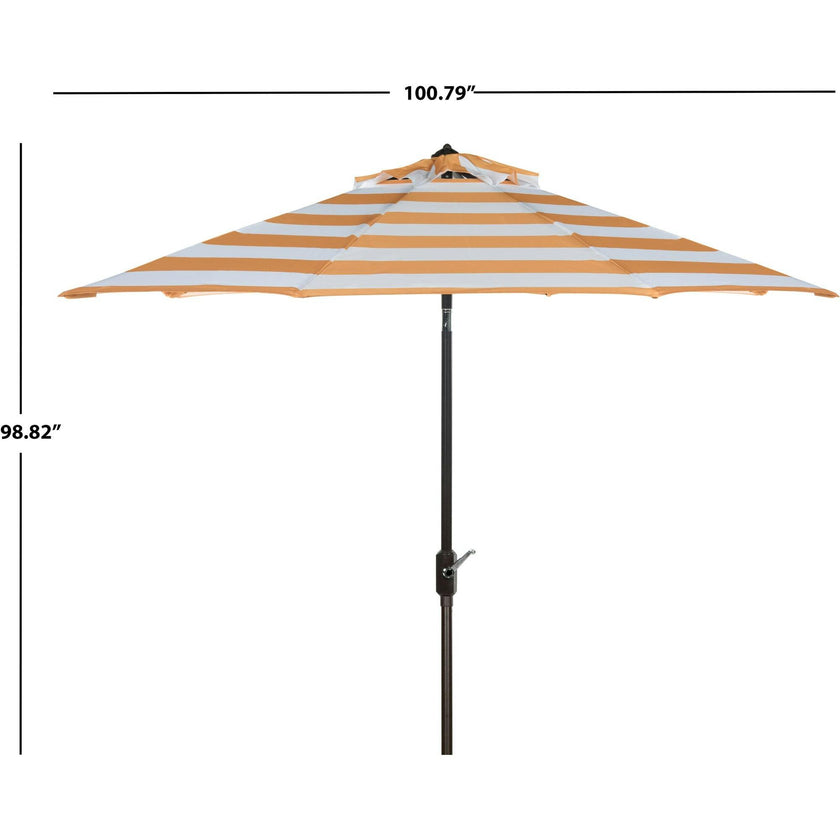 Iris Stripe Patio Umbrella