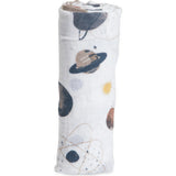 Cotton Muslin Swaddle Blanket - Planetary