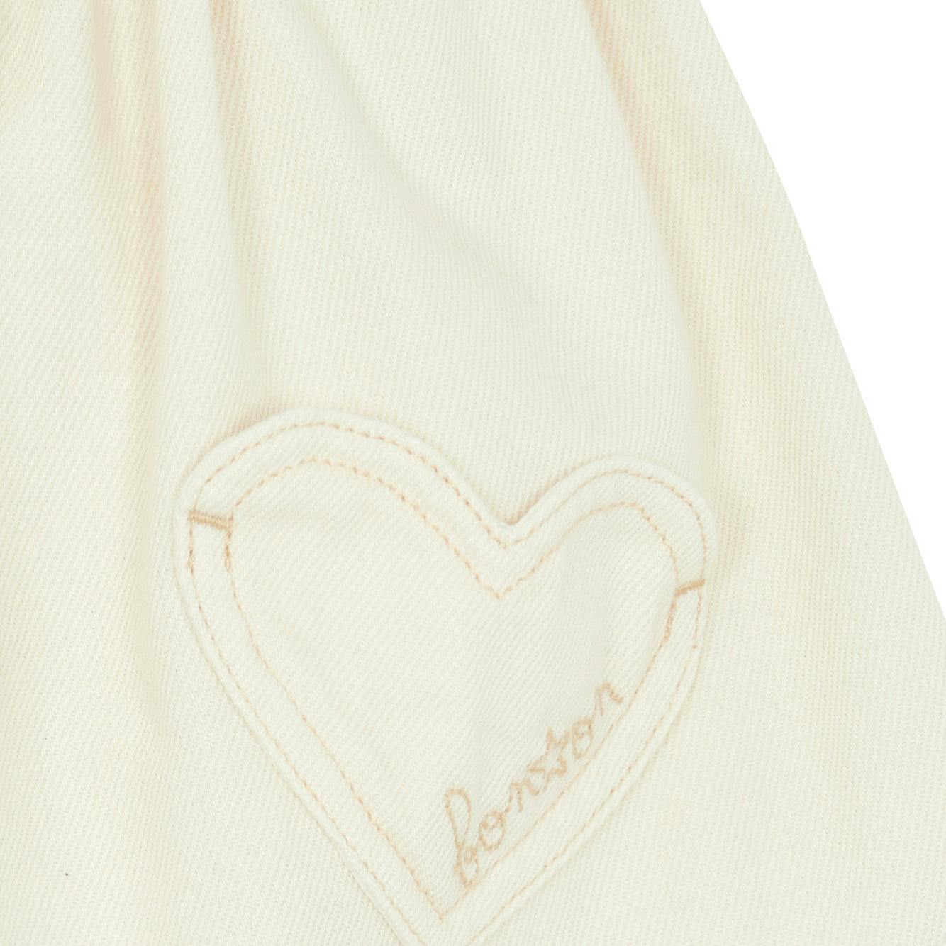 BONTON Heart-Pocket Douchka Skirt - Marshmallow
