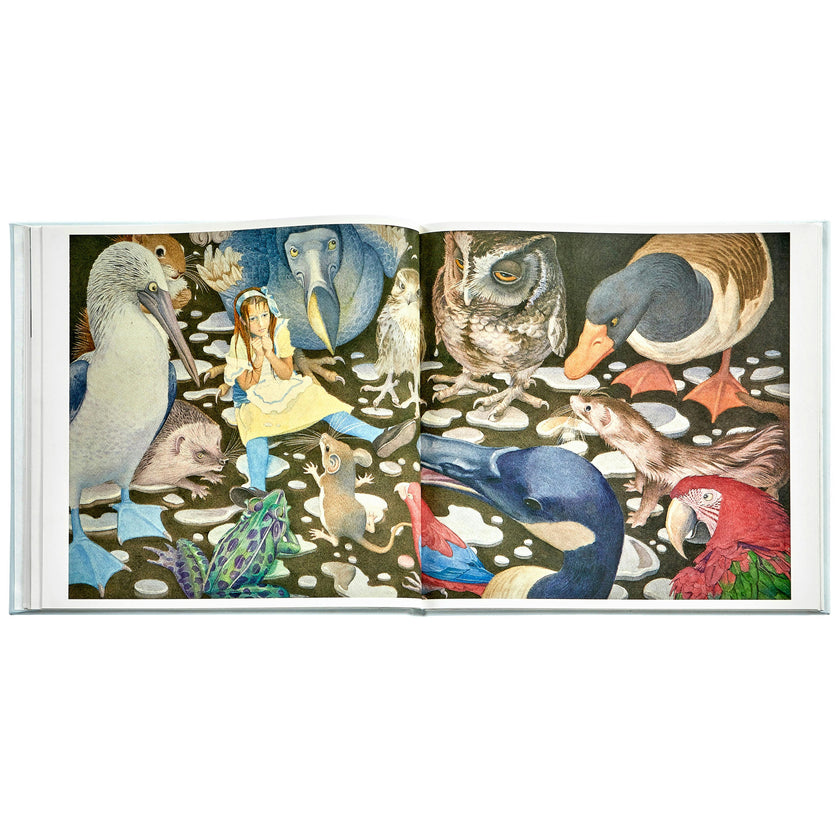 Alice's Adventures in Wonderland Leather Bound Classic Children's Book