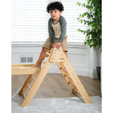 Hazel | Pikler Triangle, Slide & Rocker Set