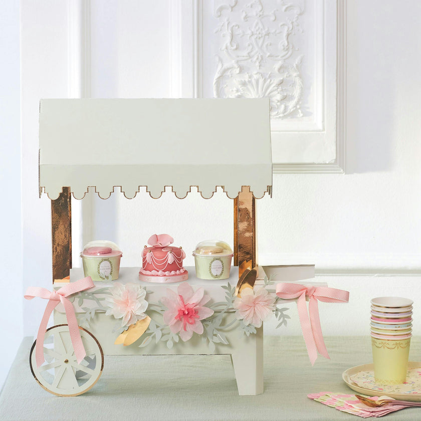Meri Meri x Ladurée Paris Macaron Cart Centerpiece