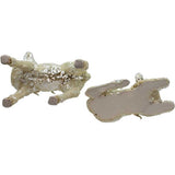 Gold Standing and Lying Table Pieces