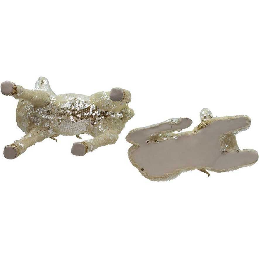Gold Standing and Lying Table Pieces
