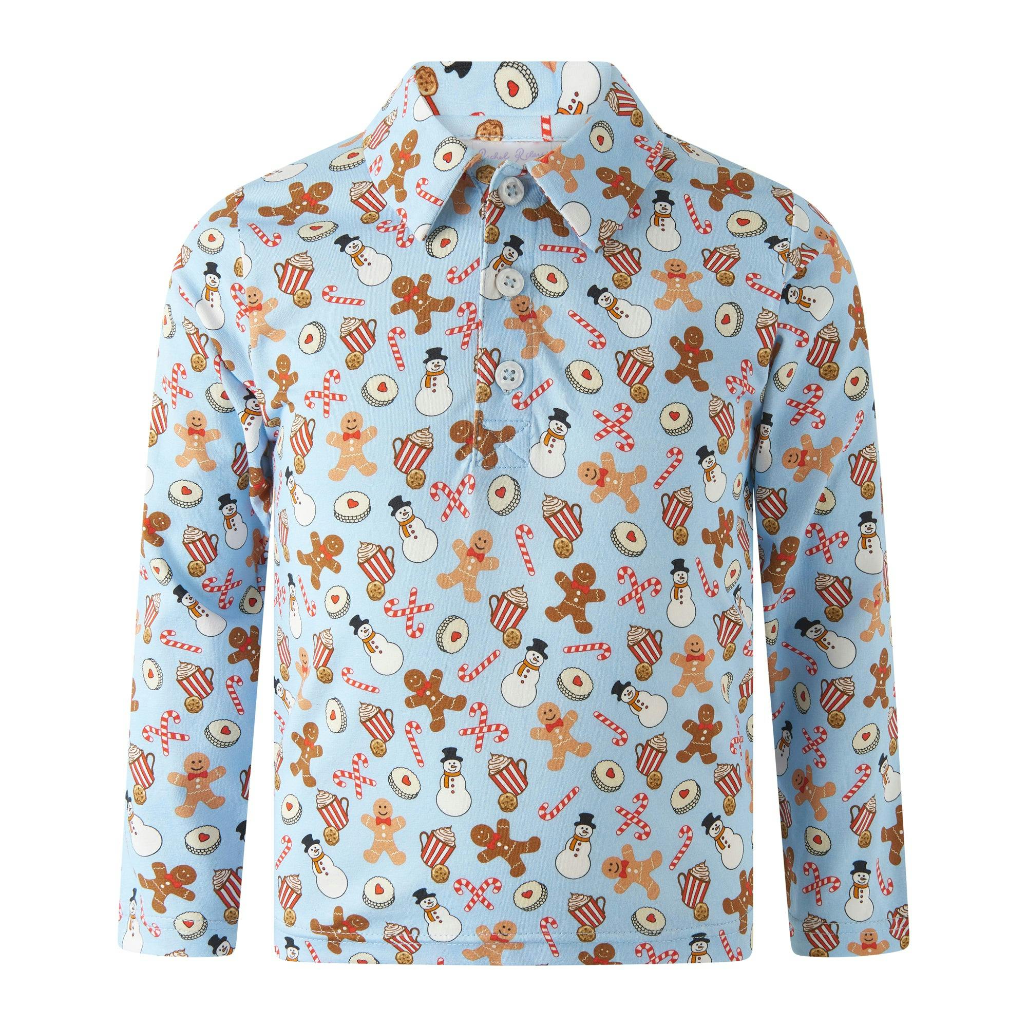 Gingerbread Jersey Polo