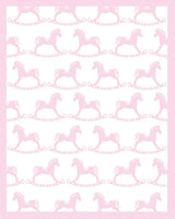 Rocking Horse Baby Blanket