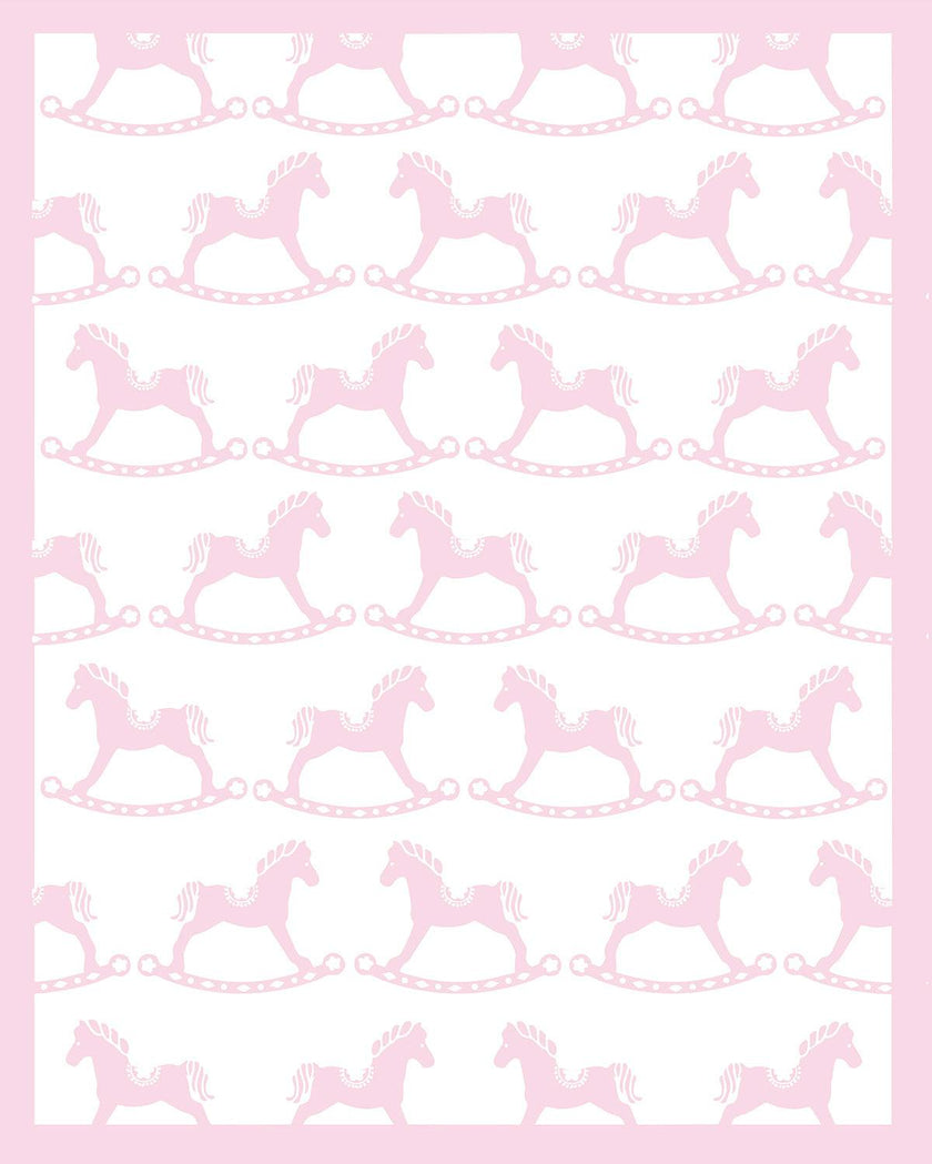 Rocking Horse Baby Blanket