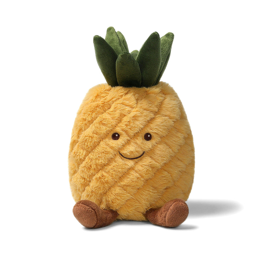 McHugs Happy Pineapple Weighted Plush 18cm