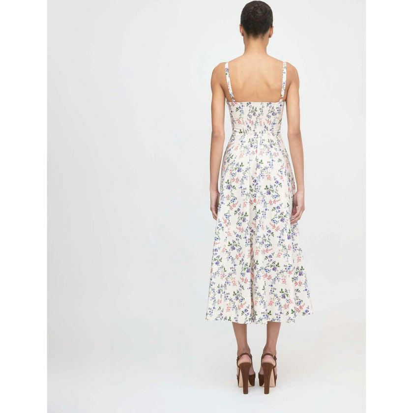 The Margot Dress - Pink Scallop Bow Chintz