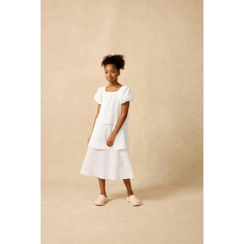 Crinkle Tier Maxi Dress