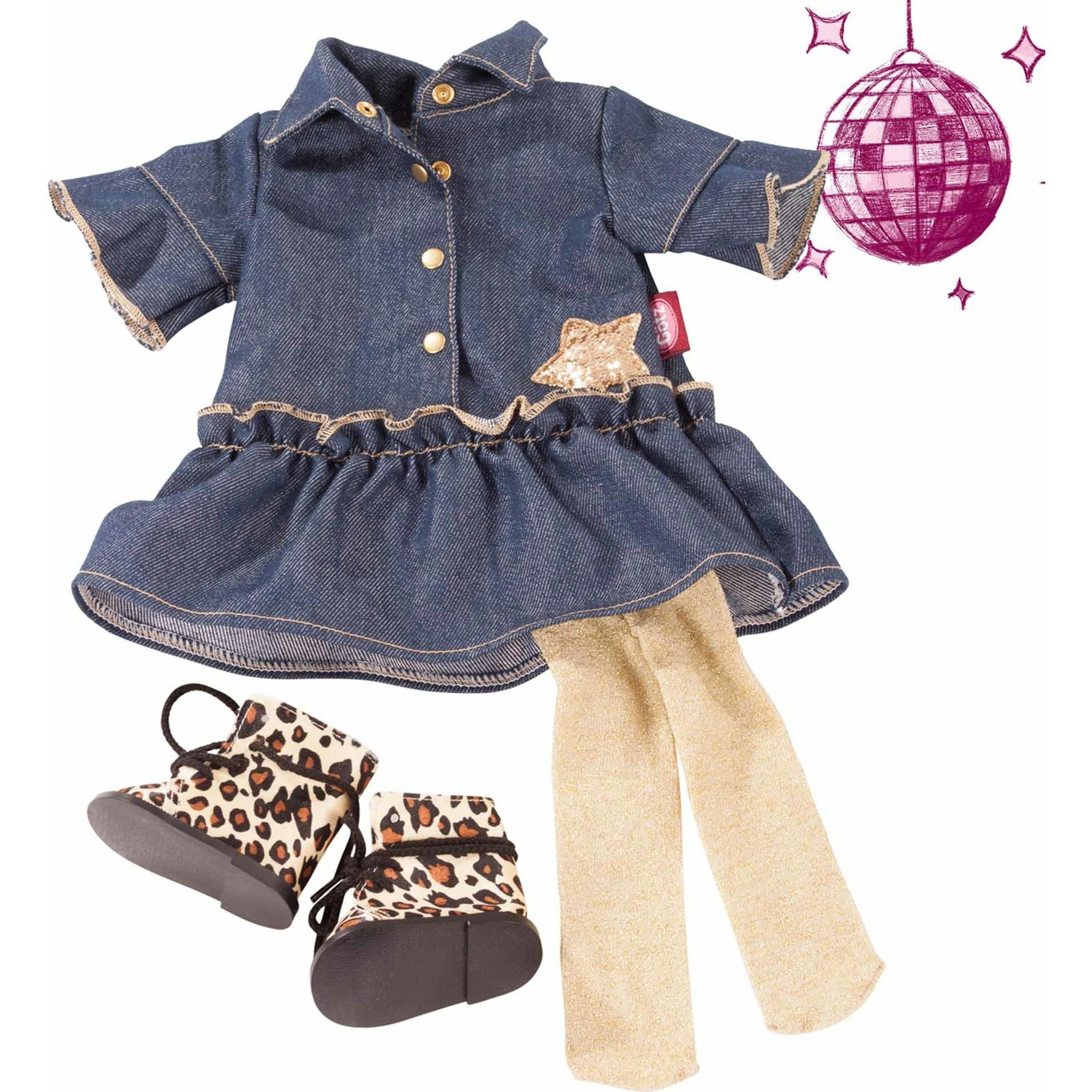 Golden Coolness Combo Outfit for 18 - 19.5