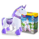Model U® Unicorn Ride-On Toy Age 4–7 – Purple