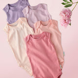 SAM 5-Pack Sleeveless Bodysuits