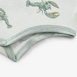 Mint Lobster Luxe Stretch Short Sleeve One Piece