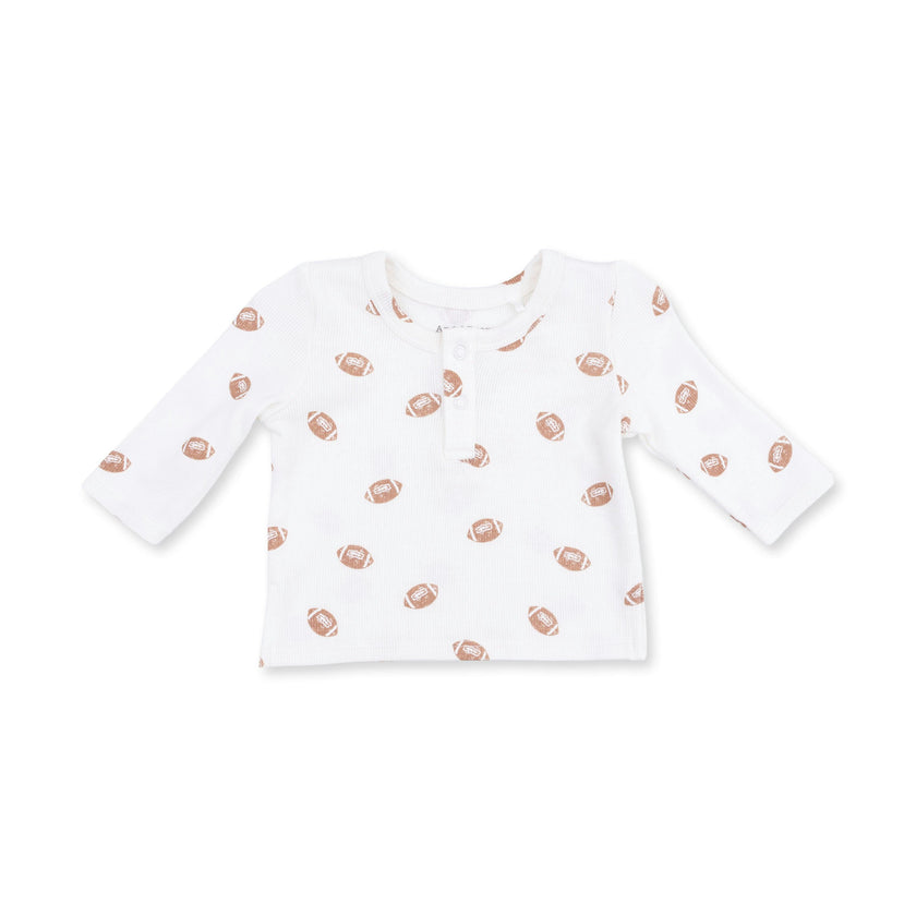 Mini Footballs - Long Sleeve Henley Play Set