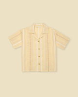Bowling Shirt in Pineapple Stripe