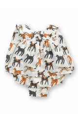 Giddy-Up Lila Bubble Romper