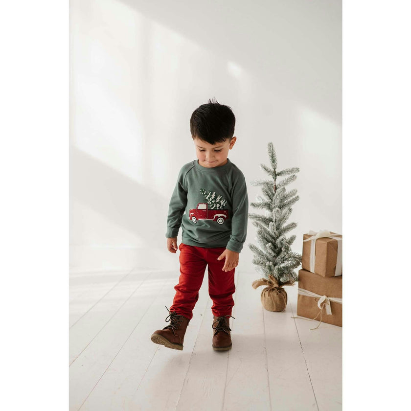 Girl's Raglan Sweatshirt