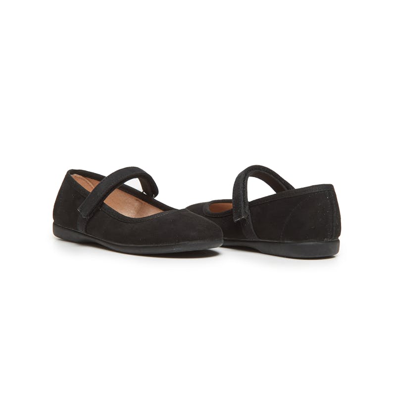 Rania Suede Mary Janes