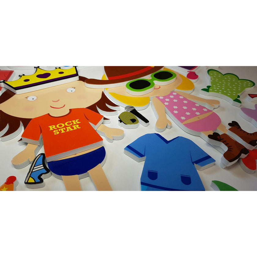 Bath Time: Stickers - Fancy Dress