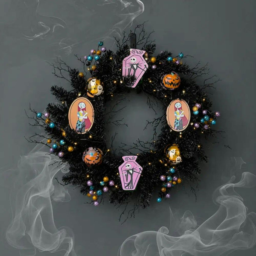 Disney® The Nightmare Before Christmas Halloween Wreath Pre-Lit