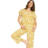 Pajama Pant Set in Canary