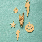Small Smiley Face Charm