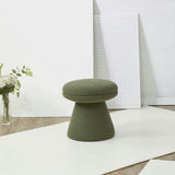 Gisella Boucle Ottoman / Olive