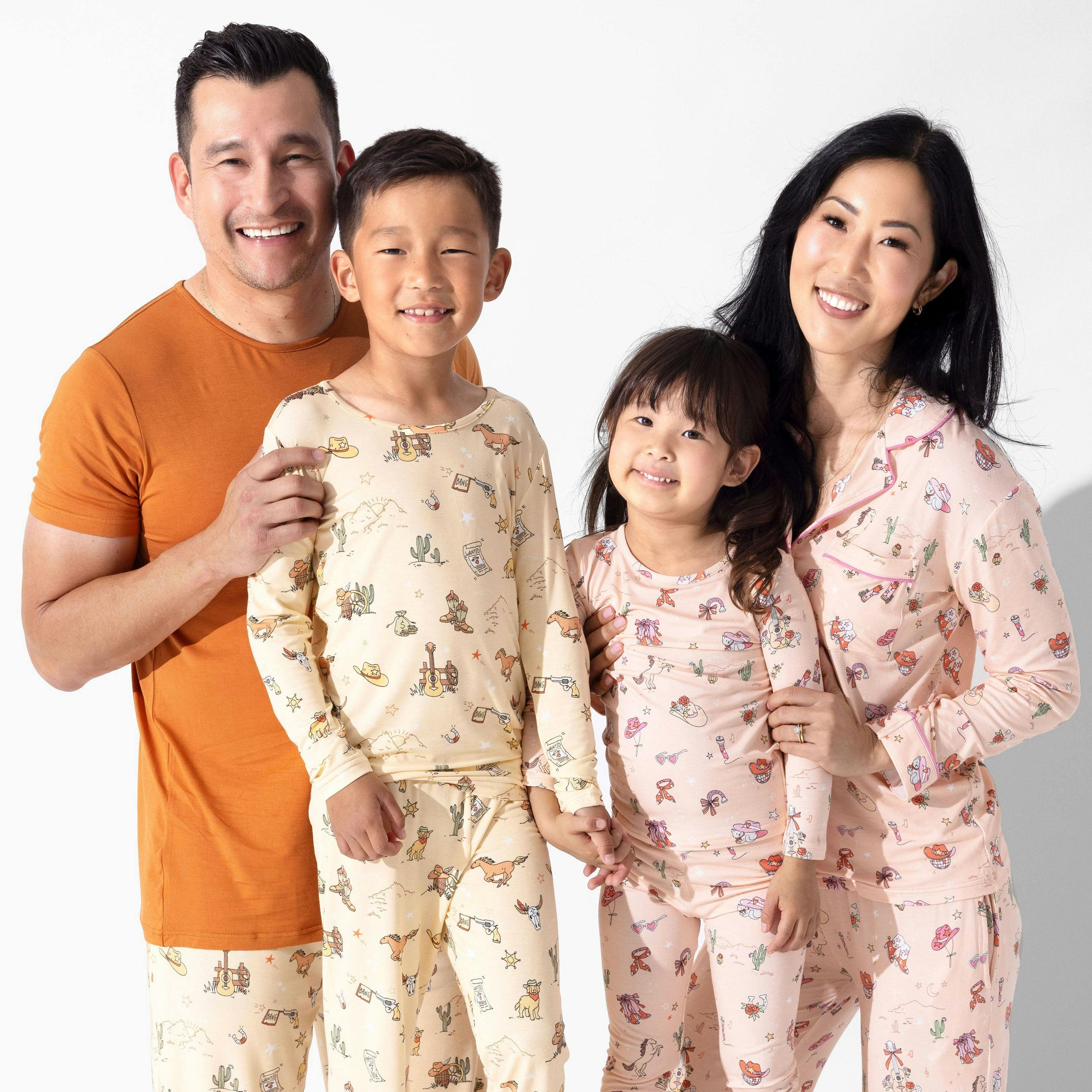 Cowgirl Bamboo Kids Pajamas
