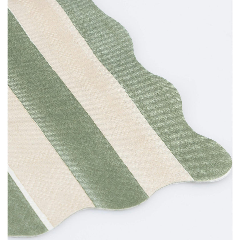 Fall Stripe Small Napkins