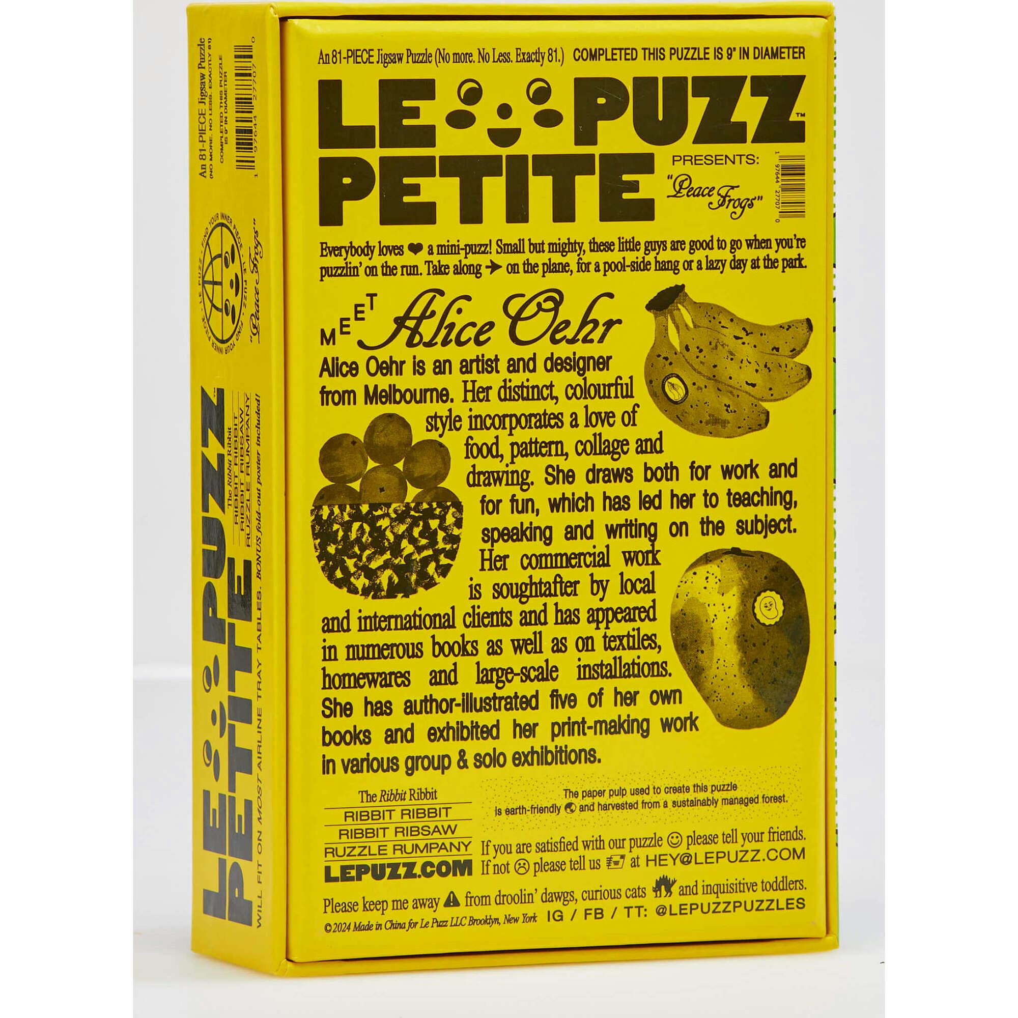 Peace Frogs Puzzle