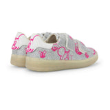 Silver Glitter Disney Gallery Shoes