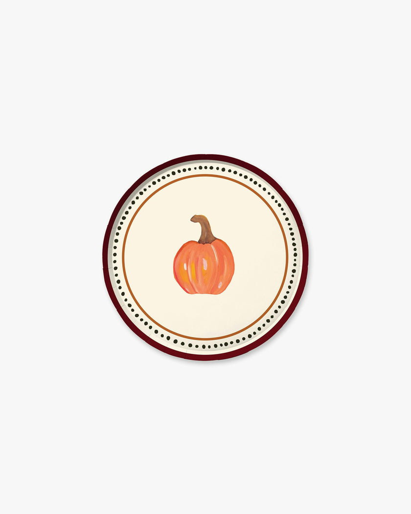 Sanderson Hors d'Oeuvres Plate - Pumpkin