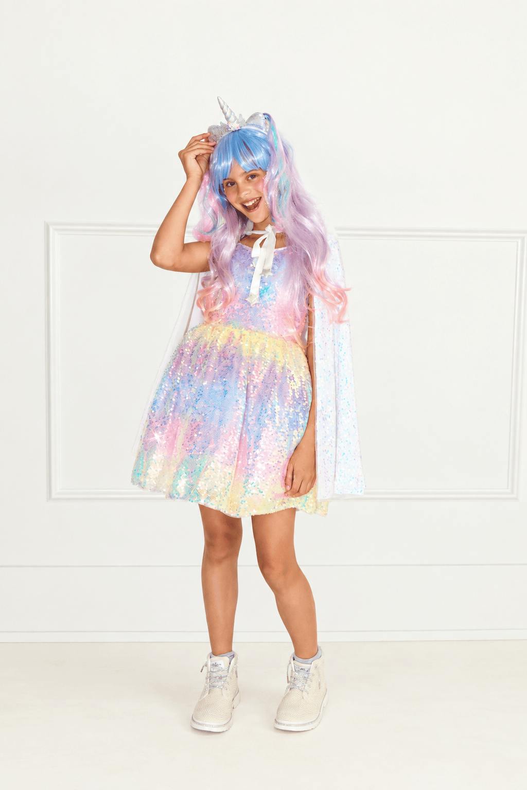 Sequin Ombre Sparkle Tank Dress