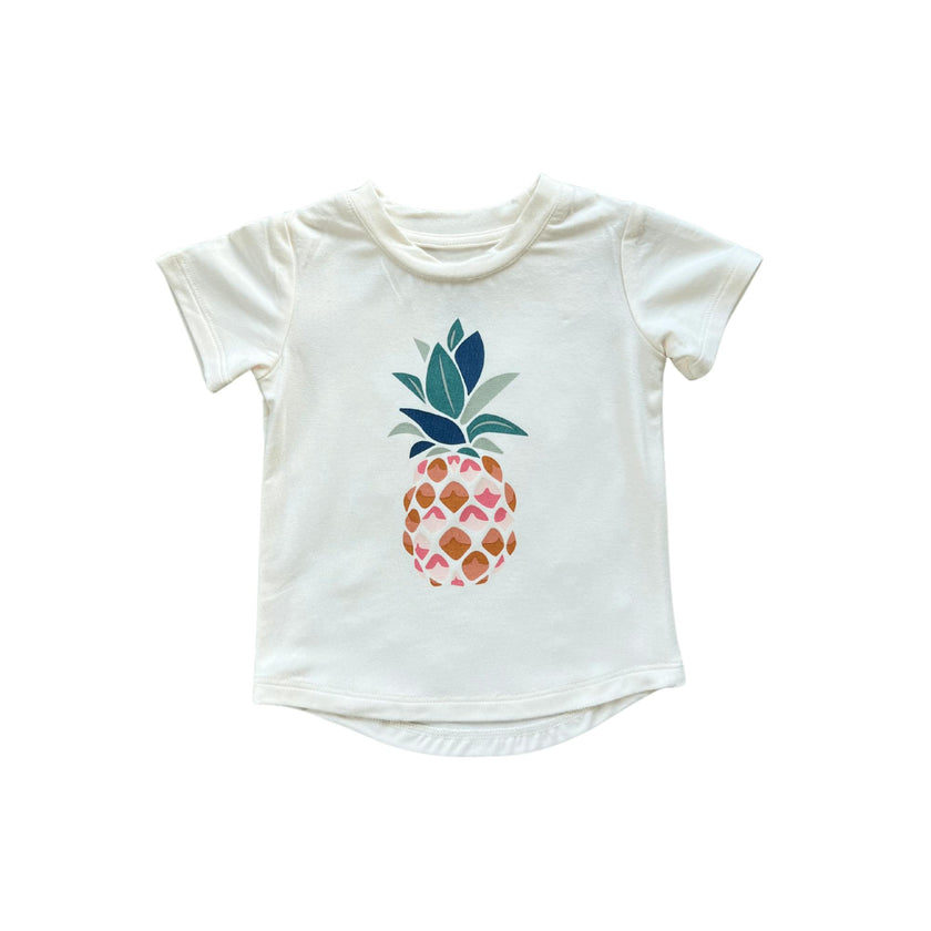 Girl's Short Sleeve Tee American Mini