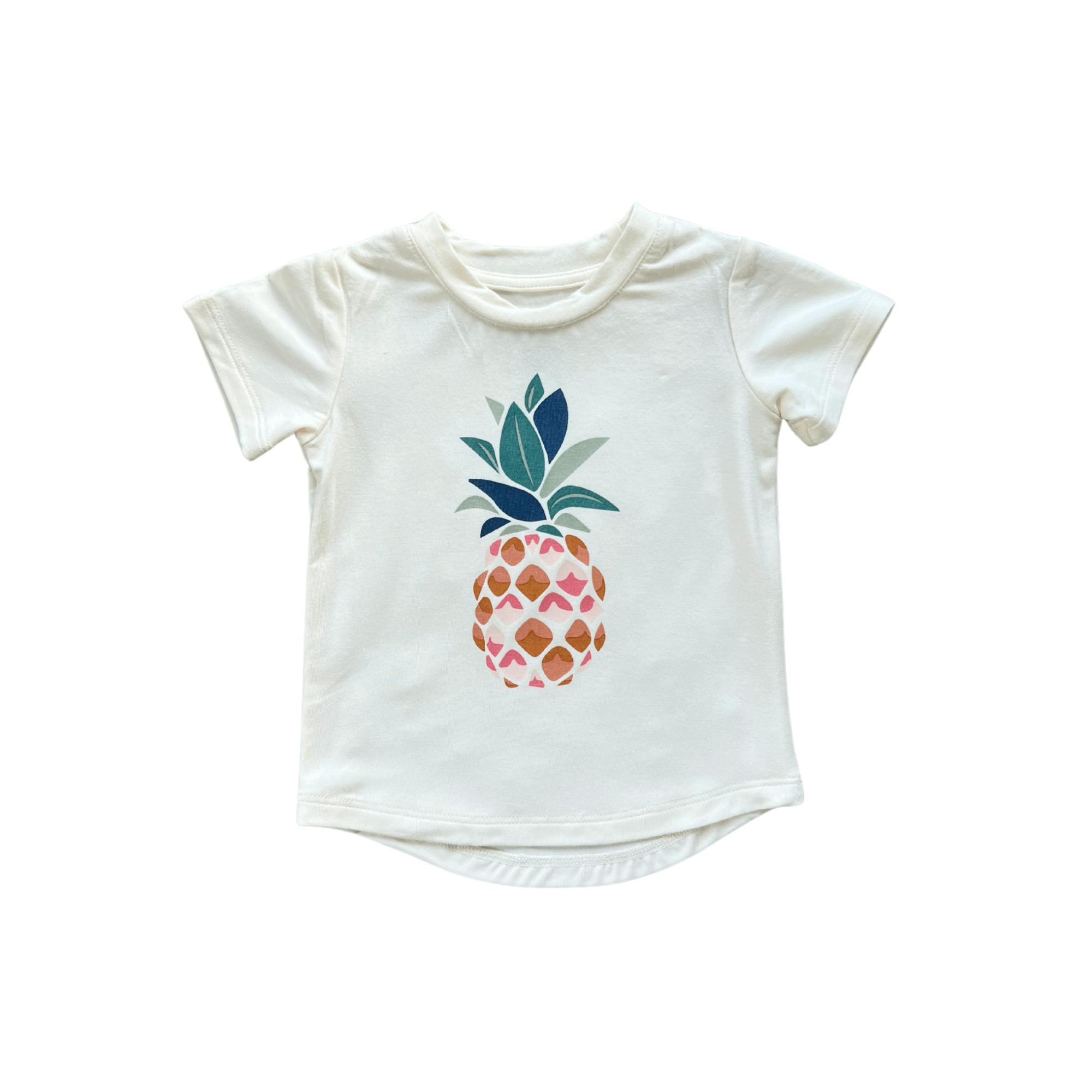Girl's Short Sleeve Tee American Mini