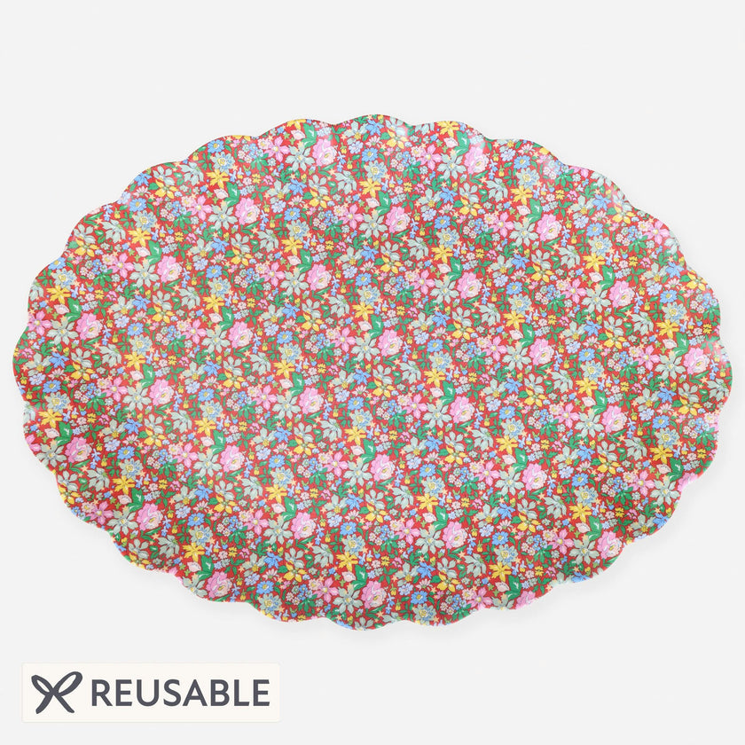 Meri Meri x Liberty Julia Star Reusable Large Platter
