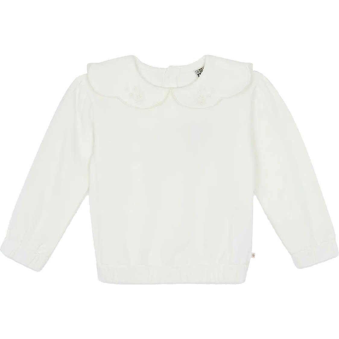 BONTON Martine Baby Sweatshirt - Ecru Bonton