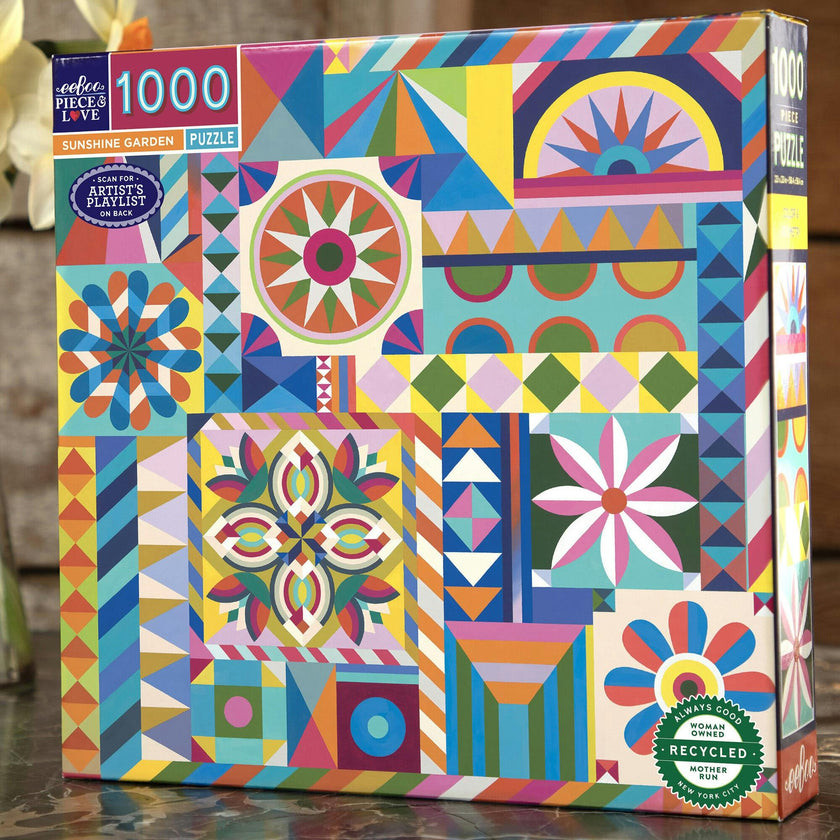 Piece&Love: Sunshine Garden - 1000 pc Puzzle